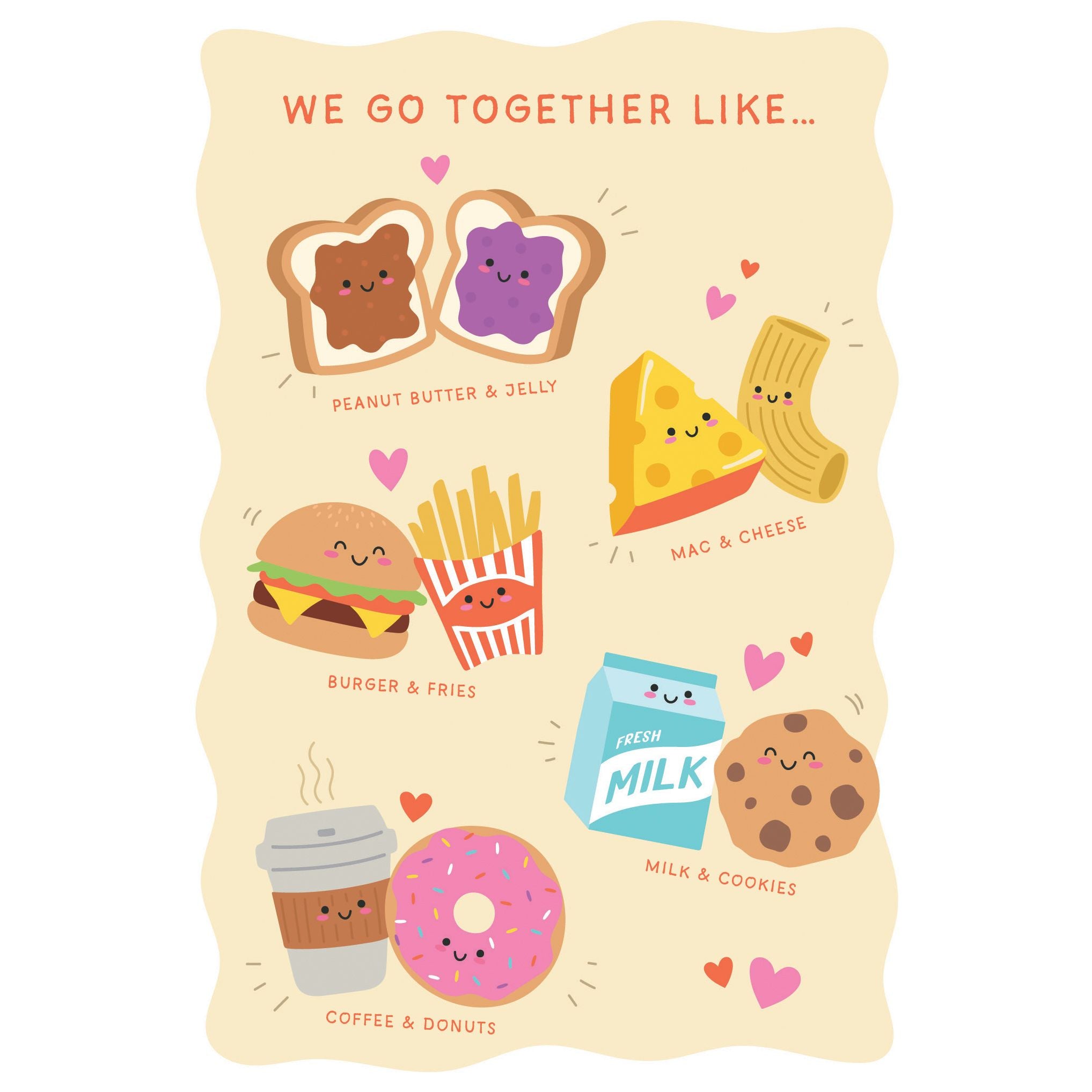 We Go Together Like Anniversary Card